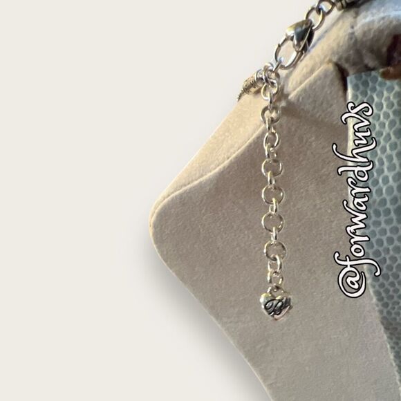 Brighton Scroll Slide Silver Tone Necklace - Picture 4 of 11